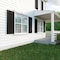 Ekena Millwork Rustic Three Board Joined Board-n-Batten Rough Cedar Faux Wood Shutters, 16 1/2W x 28H, PR SHUBJS16X28RCPR - alternate 19